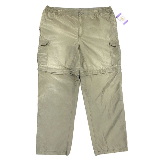 Columbia XL 32 Green Titanium Packable Convertible Omni Dry Hiking Pants Shorts