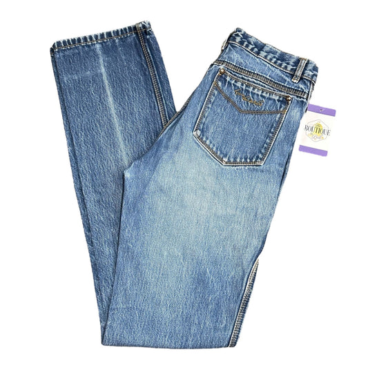 Vtg Gloria Vanderbilt Murjani High Waisted Jeans 11 Juniors Bootcut Hong Kong