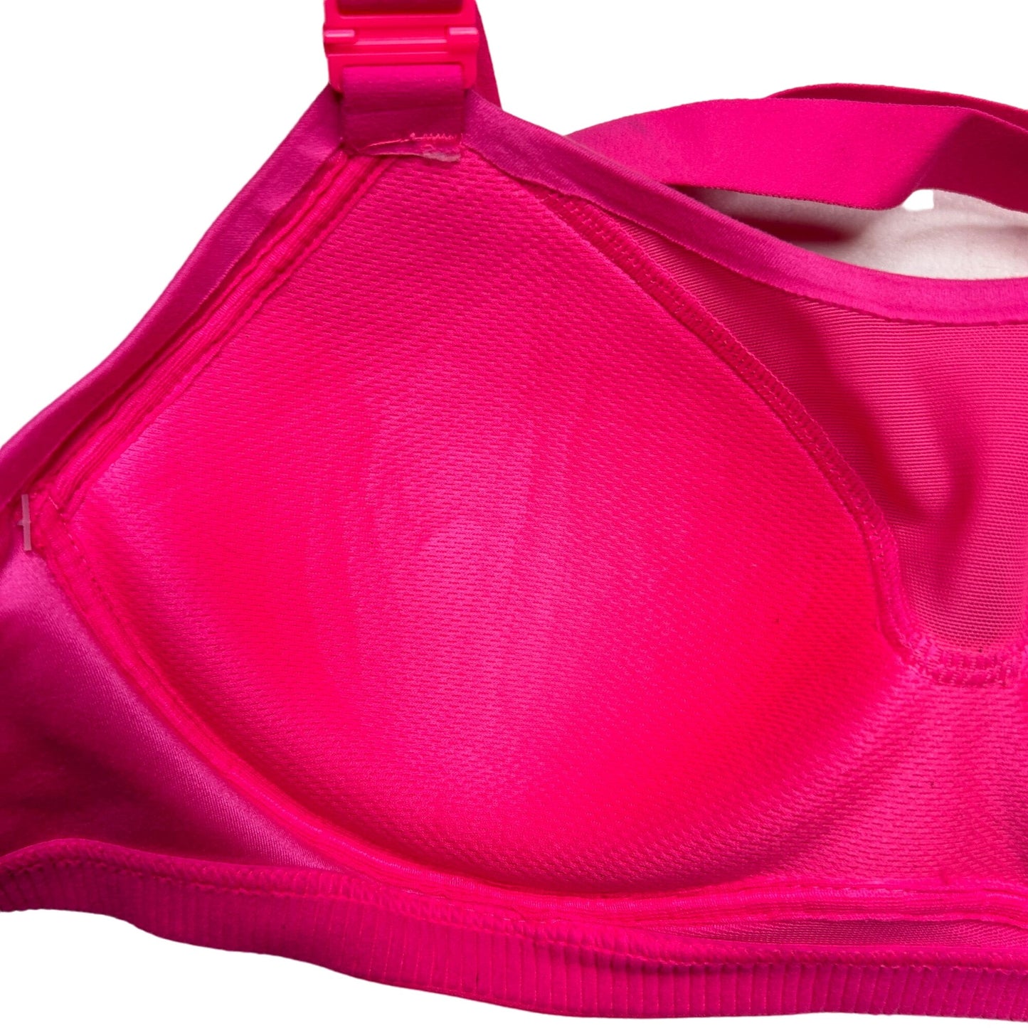 Victoria's Secret Sport 32B The Ultimate Sports Bra Hot Pink Built In Cups VSX