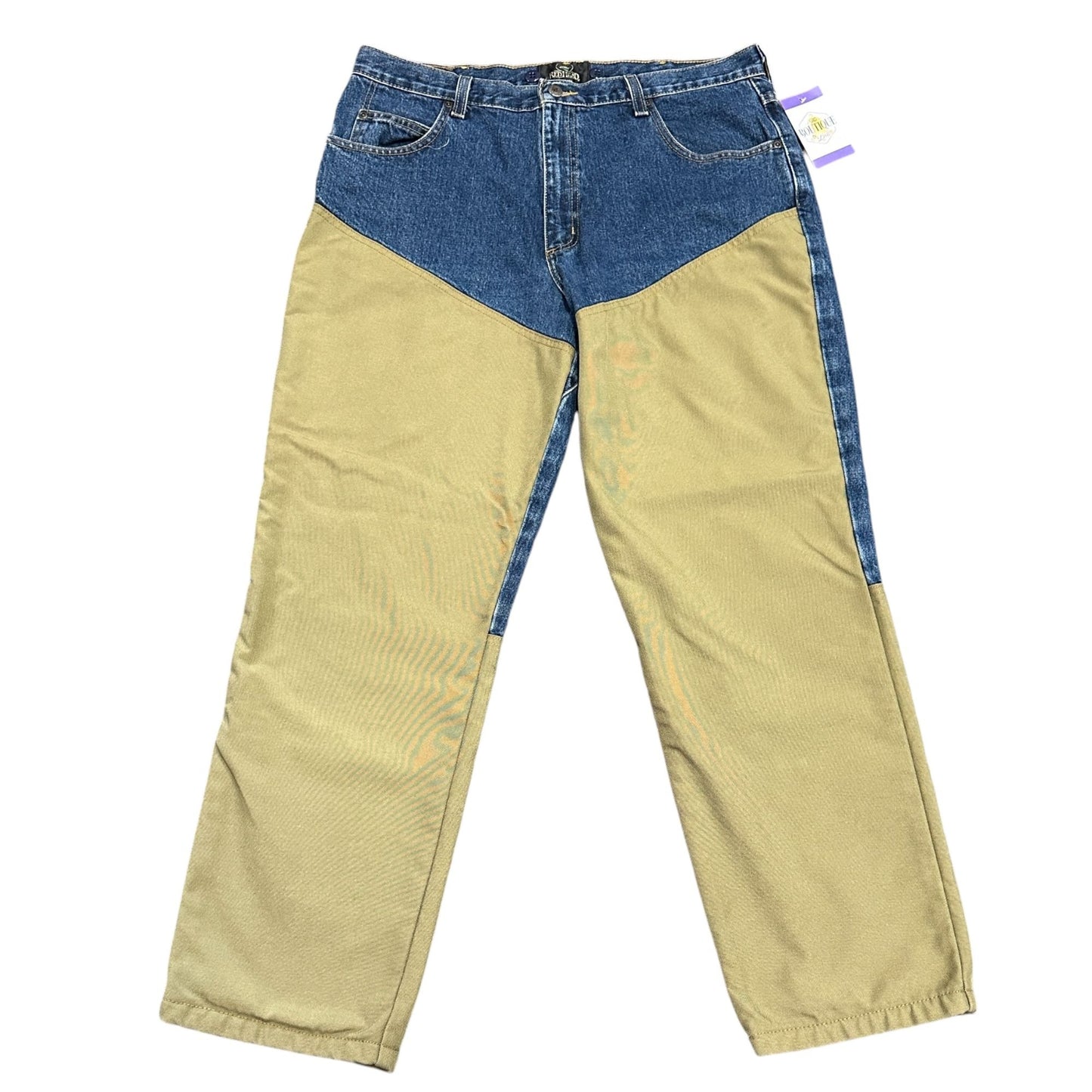 Redhead Field Pants Mens 36x30 Brush Guard Briar Jeans Outdoor Hunting Suspender