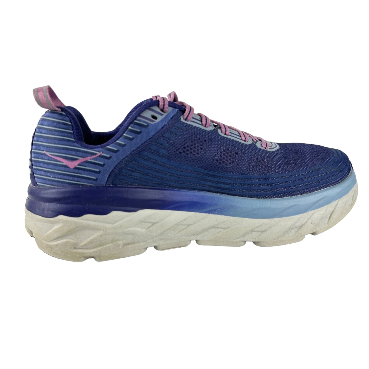 Hoka One One Womens Bondi 6 Running Shoes Purple 1019270 Sneakers Walking Size 8