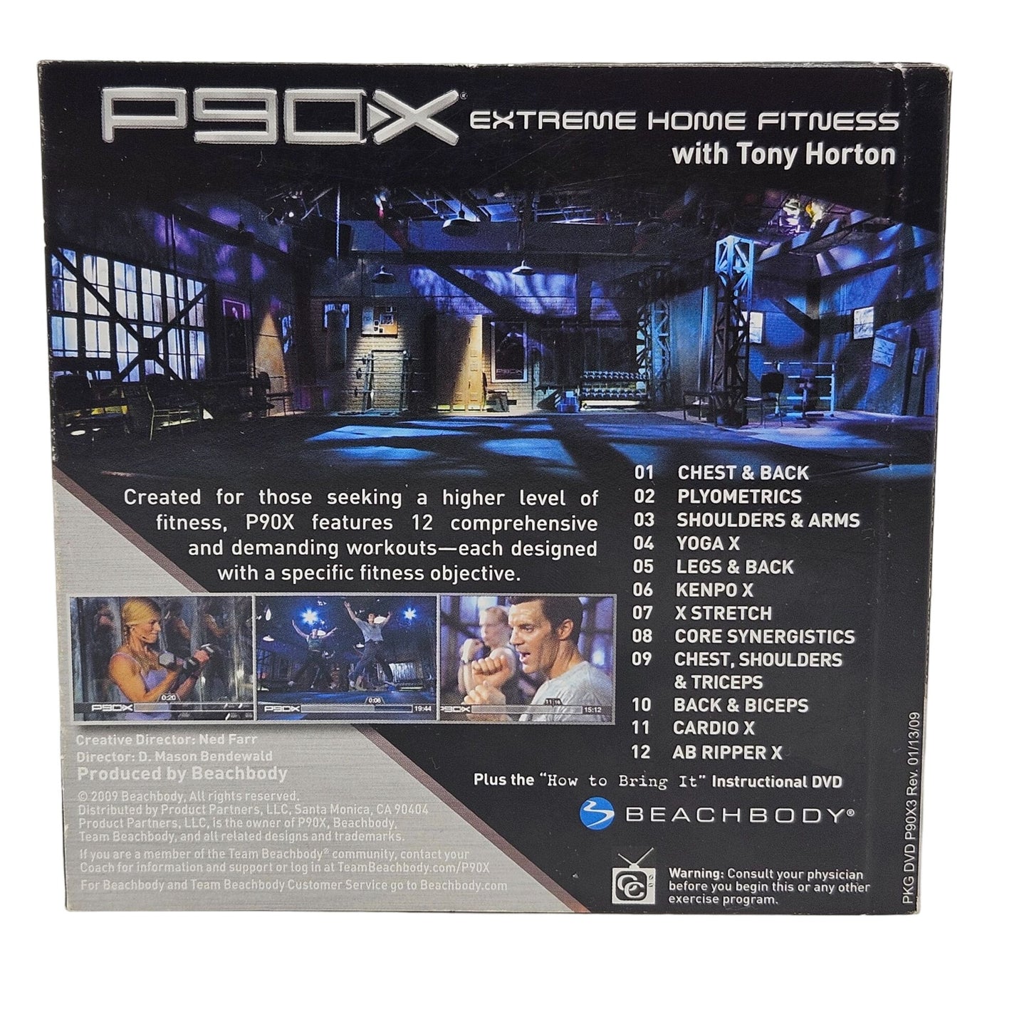 Beachbody P90X Extreme Home Fitness Workout 12 Extreme Training Routines Health