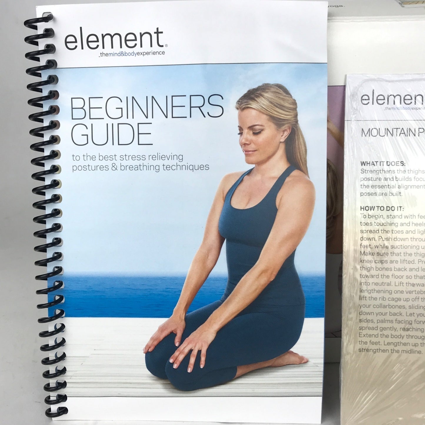 Element Yoga Complete Kit DVD Beginner Basics Meditation Relaxing Stretching