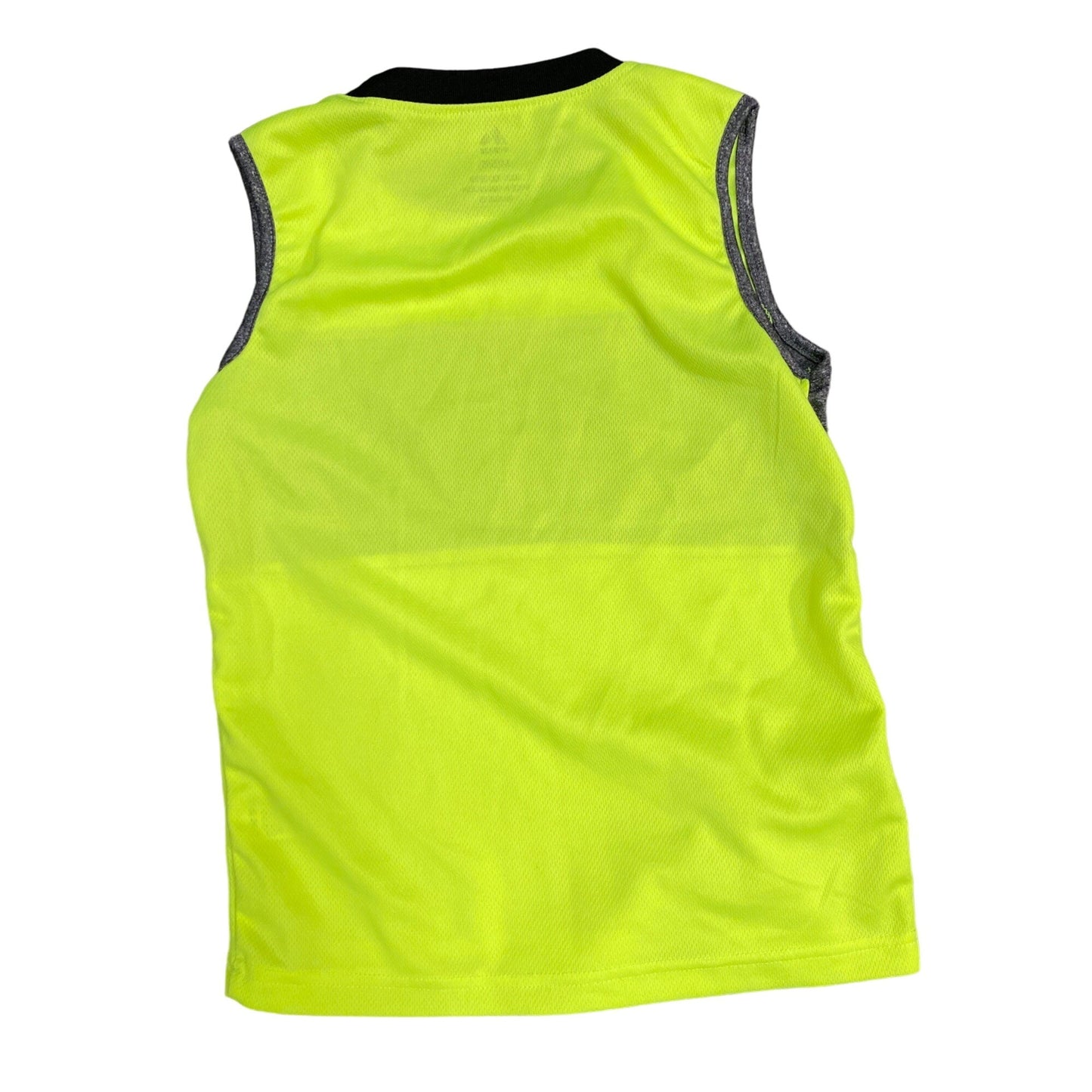 RBX 5/6 Boys Tank Top Shorts Set Athletic Athleisure Hi-Vis Yellow Gray