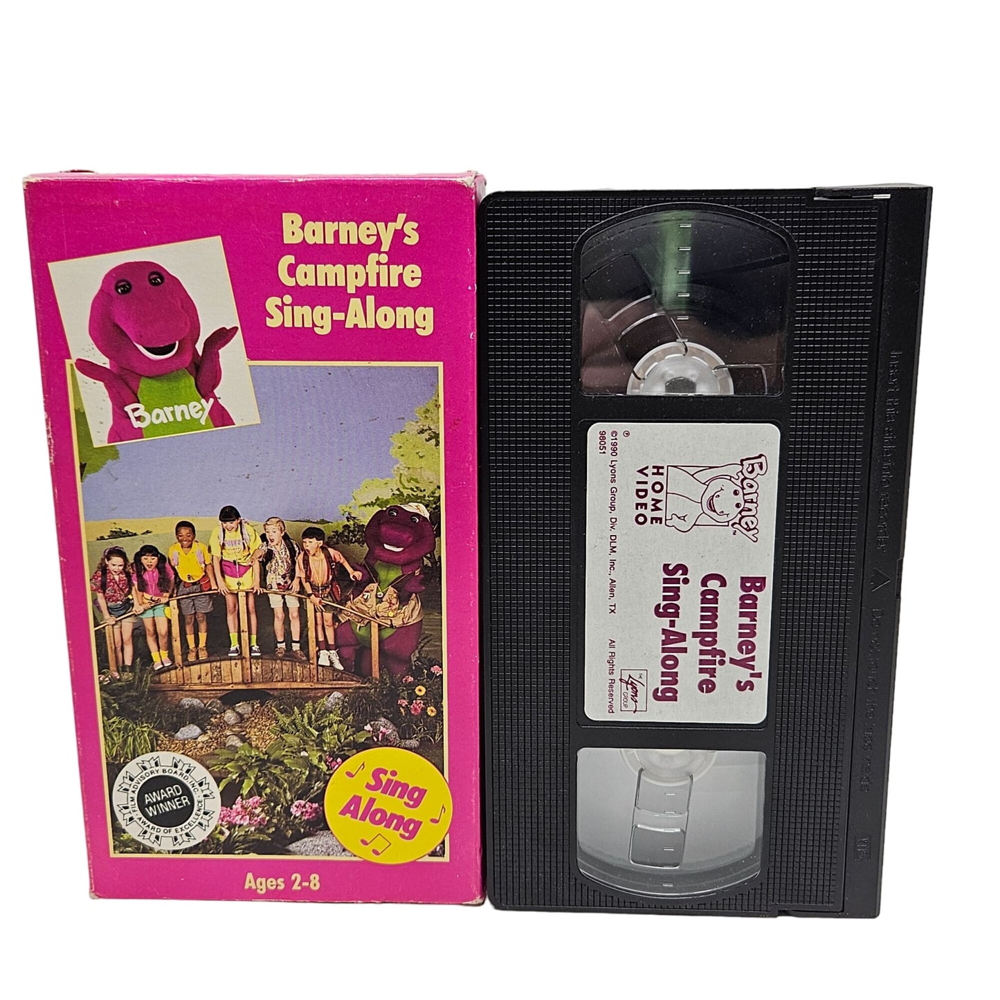 Barney Home Videos VHS Tapes Set of 9 Sing Along Musical Manners Kids TV Show