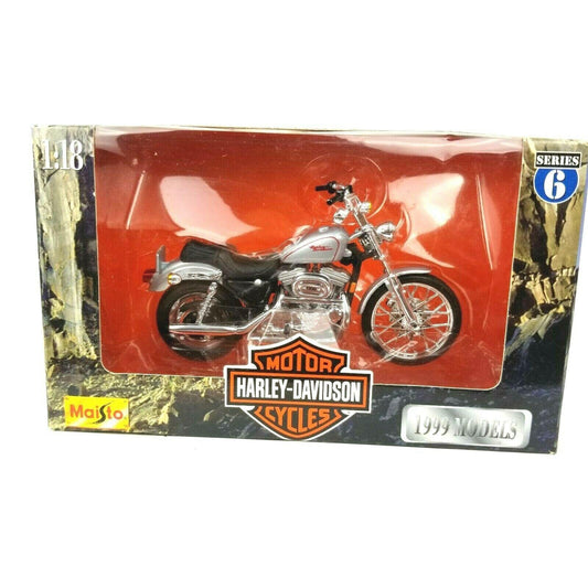 Maisto Harley Davidson Series 6 XL 1200C Sportster 1200 Custom 1999 1:18