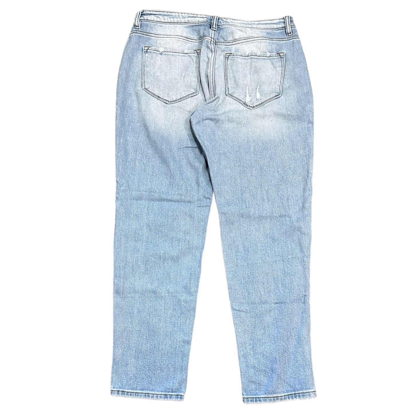 KanCan Greer Ultra High Rise Mom Jeans 11/29  Juniors Lt Wash Distressed KC9226M
