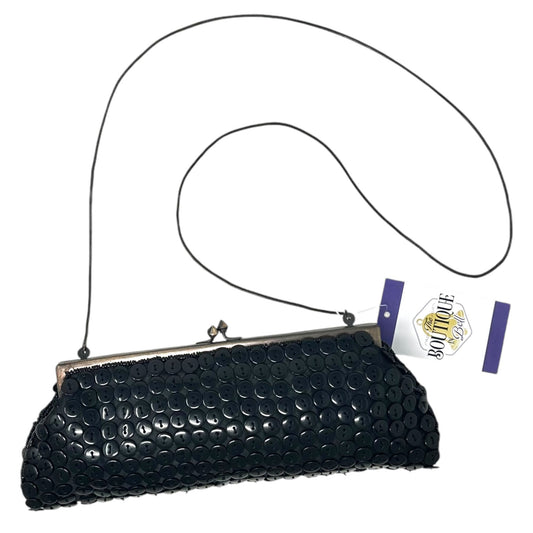 Vtg K.C. Malhan Buttons Clasp Purse Art Deco Revival Chic Evening Wear Cocktail