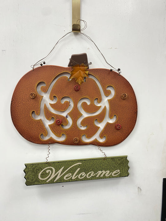 Autumn Themed Pumpkin Wall/Door Decor