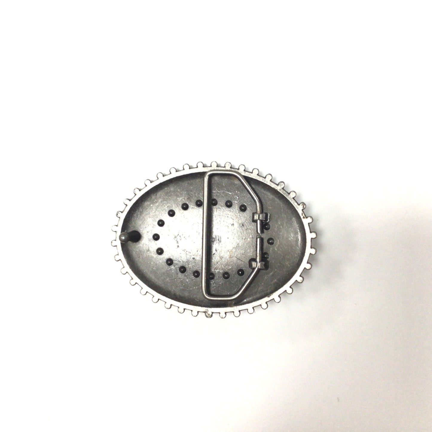 Vintage Western Style Oval Belt Buckle