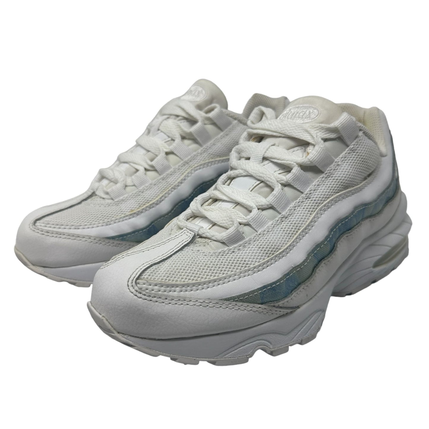 Nike Youth 5.5Y Air Max 95 White Cobalt Pulse Athletic Sneakers Shoes 905348-102