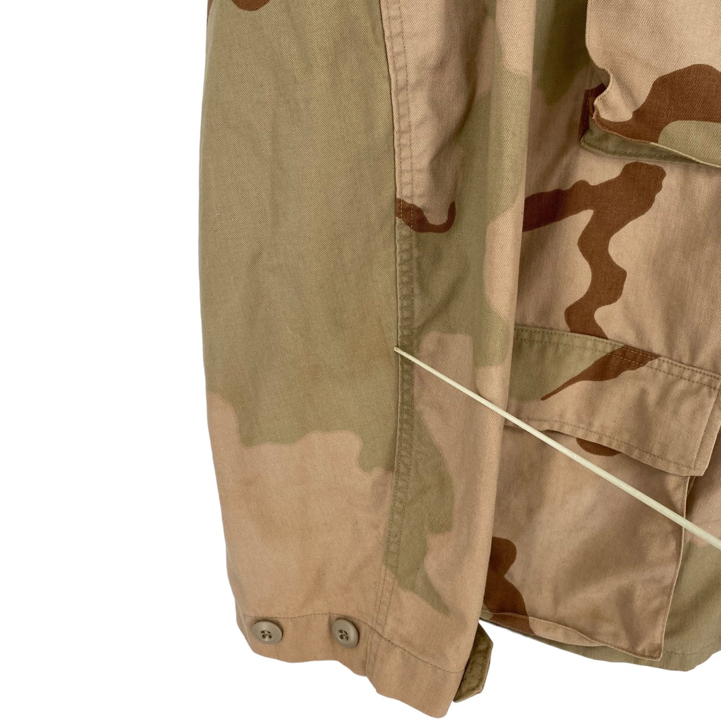 NWT Buzz Off Insect Shield USMC Desert Camo Jacket XL Regular Insect Repellent