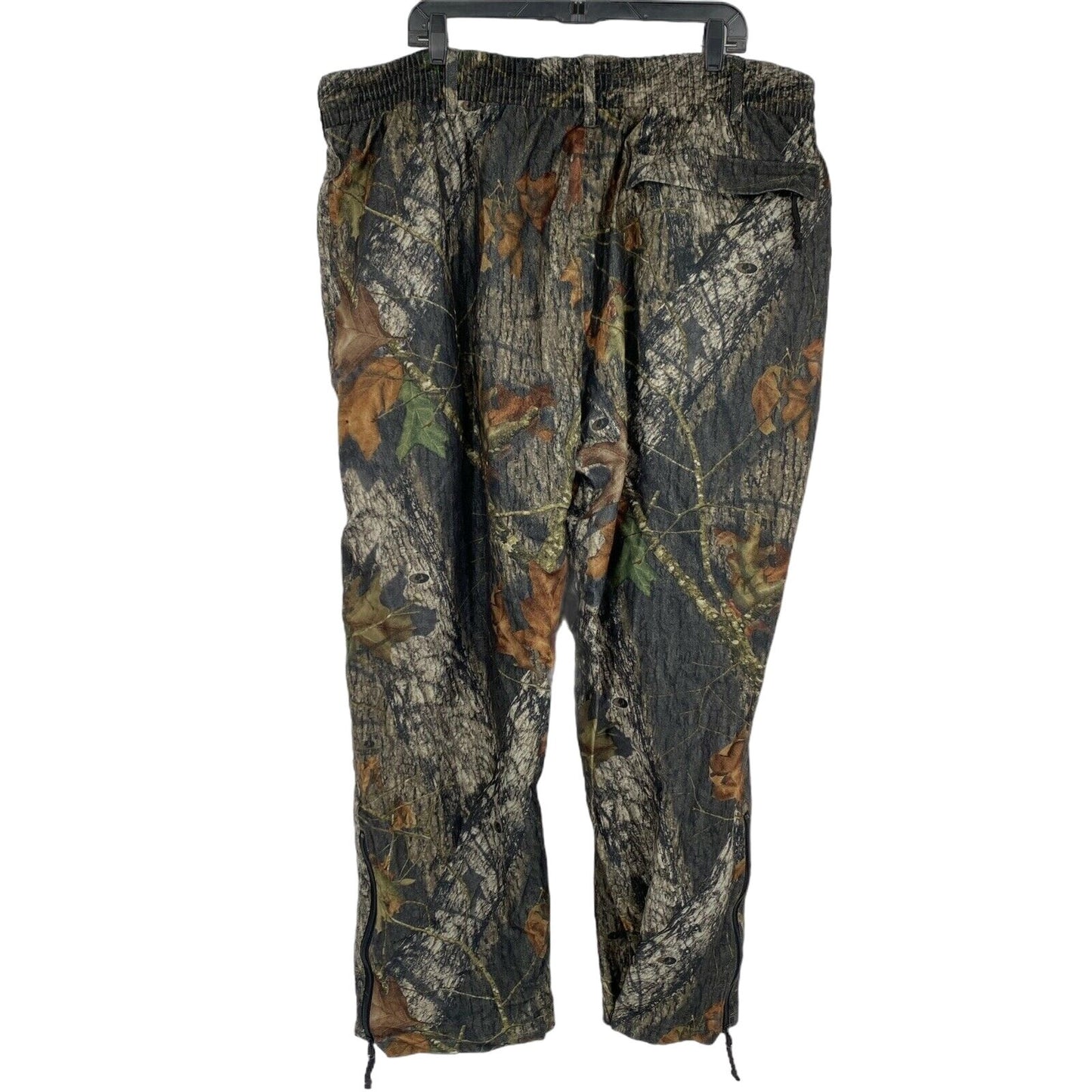 Camo Ridge 2XL Mossy Oak Hardwoods Pants Scent Mask Fleece Hunting Drawstring