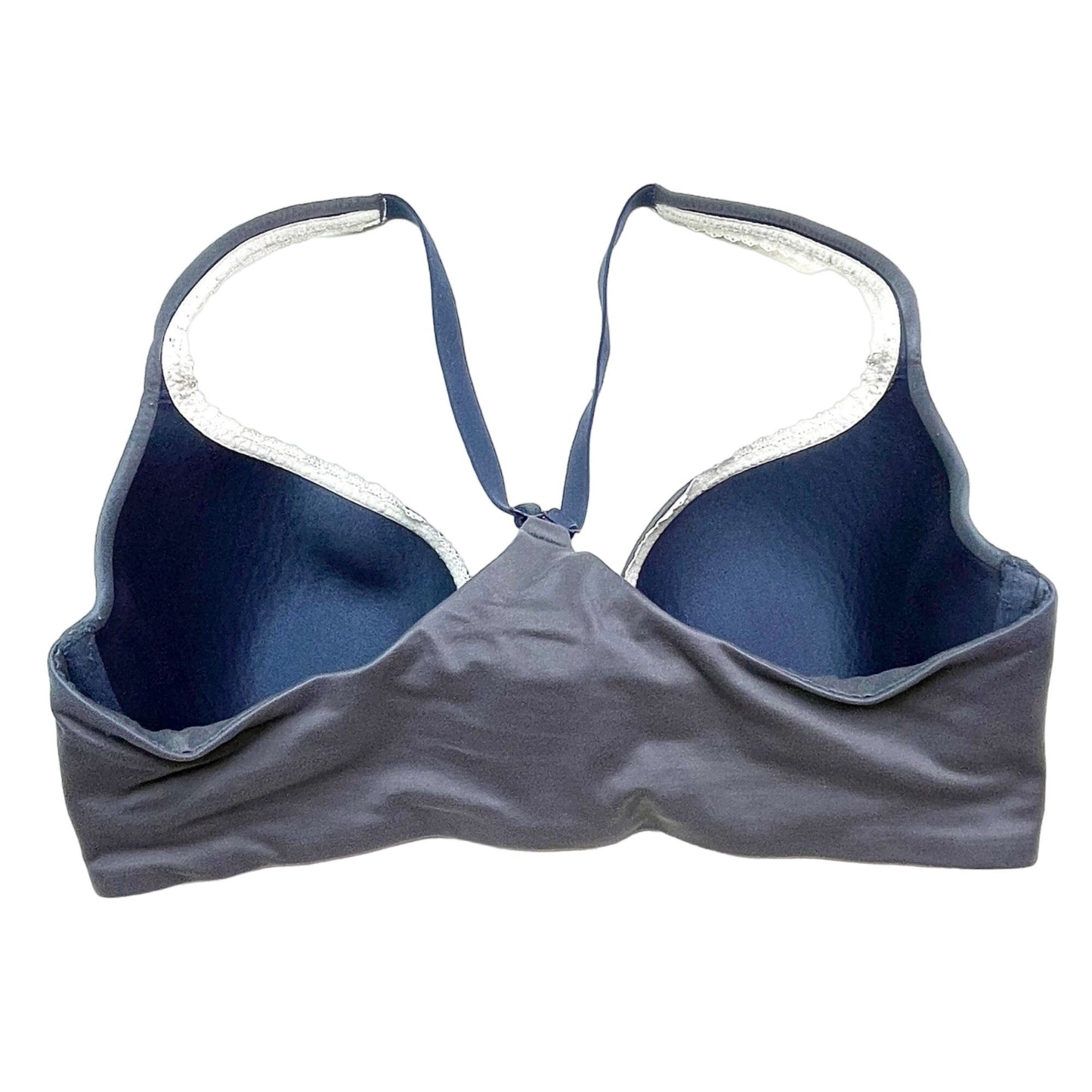 Victoria's Secret 34D Blue Body By Victoria Racerback Demi Bra Front Closure