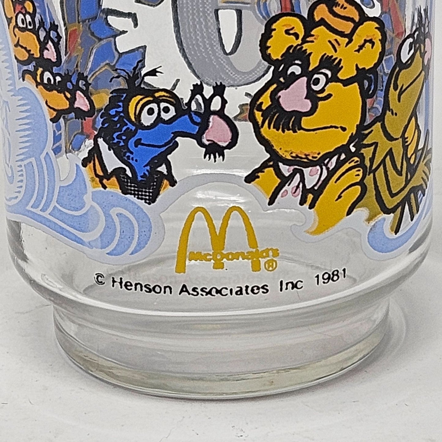 Vintage 1981 McDonalds THE GREAT MUPPET CAPER Drinking Glasses Miss Piggy Kermit