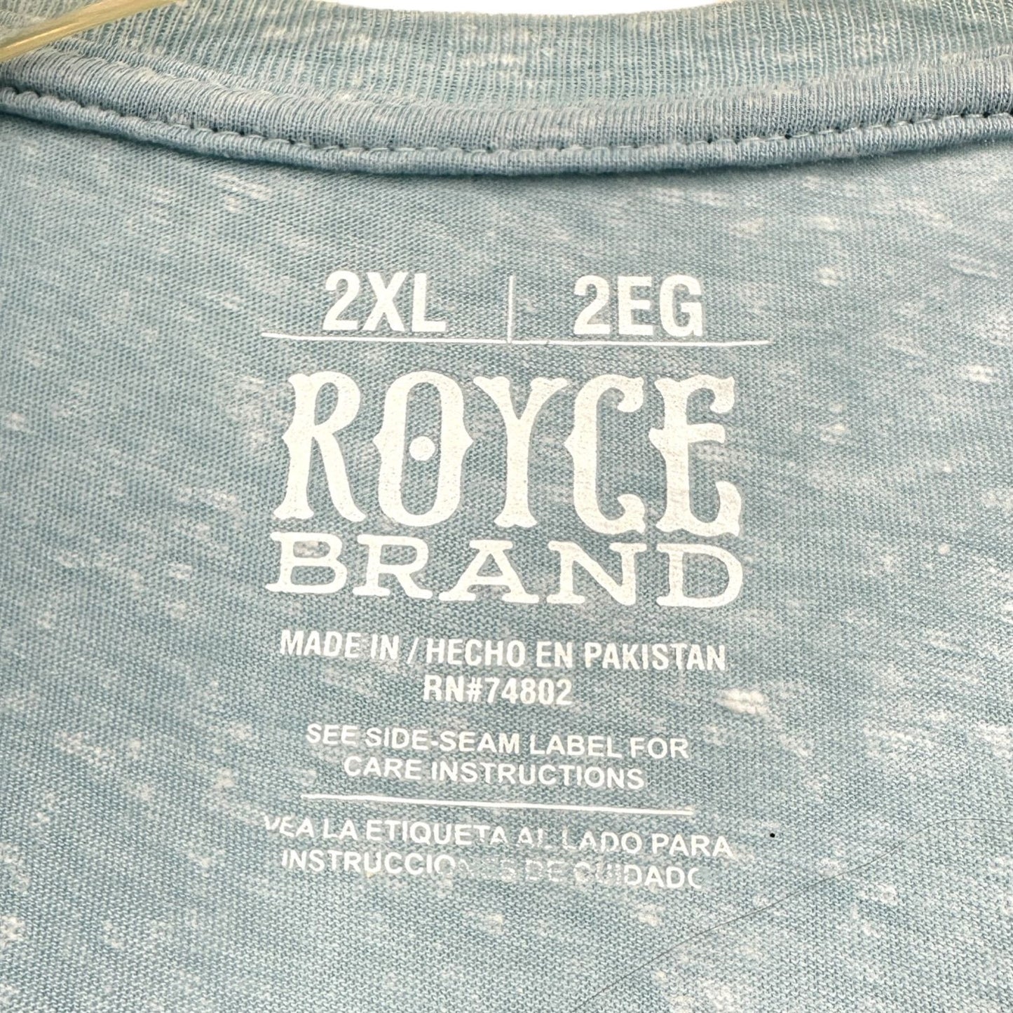 NEW Royce Womens XXL America Land That I Love Tee Soft Patriotic Flag T-Shirt