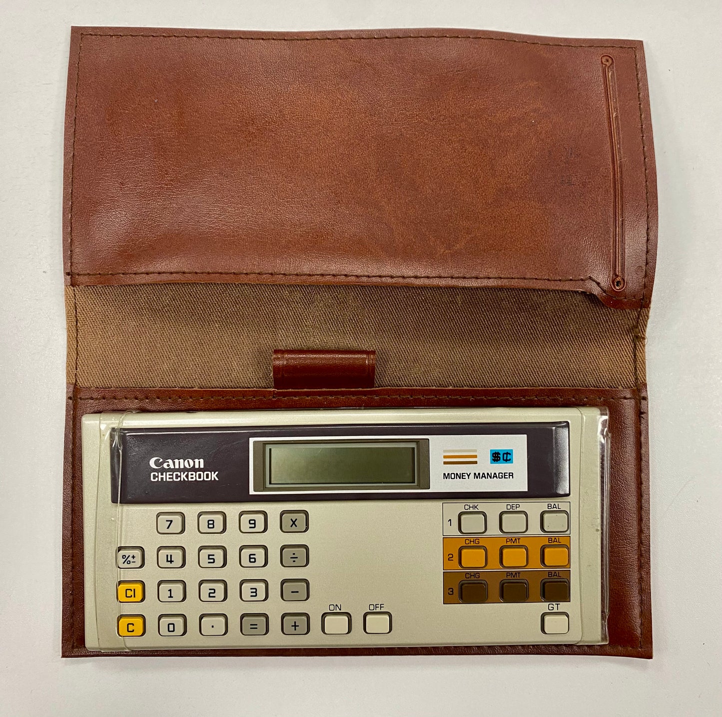 Retro Technology Connon Checkbook
