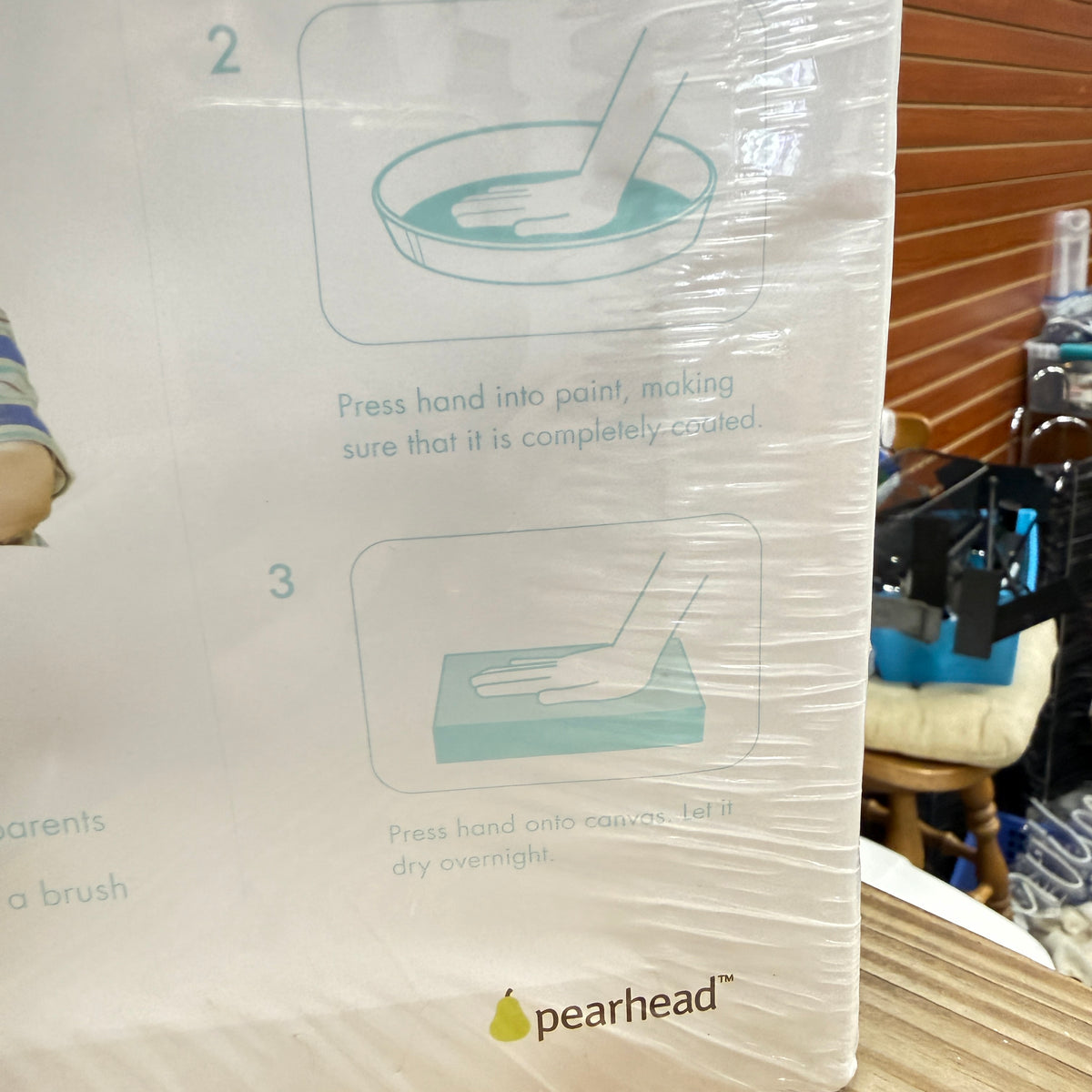 Pearhead Baby And Me Handprint Wall Art