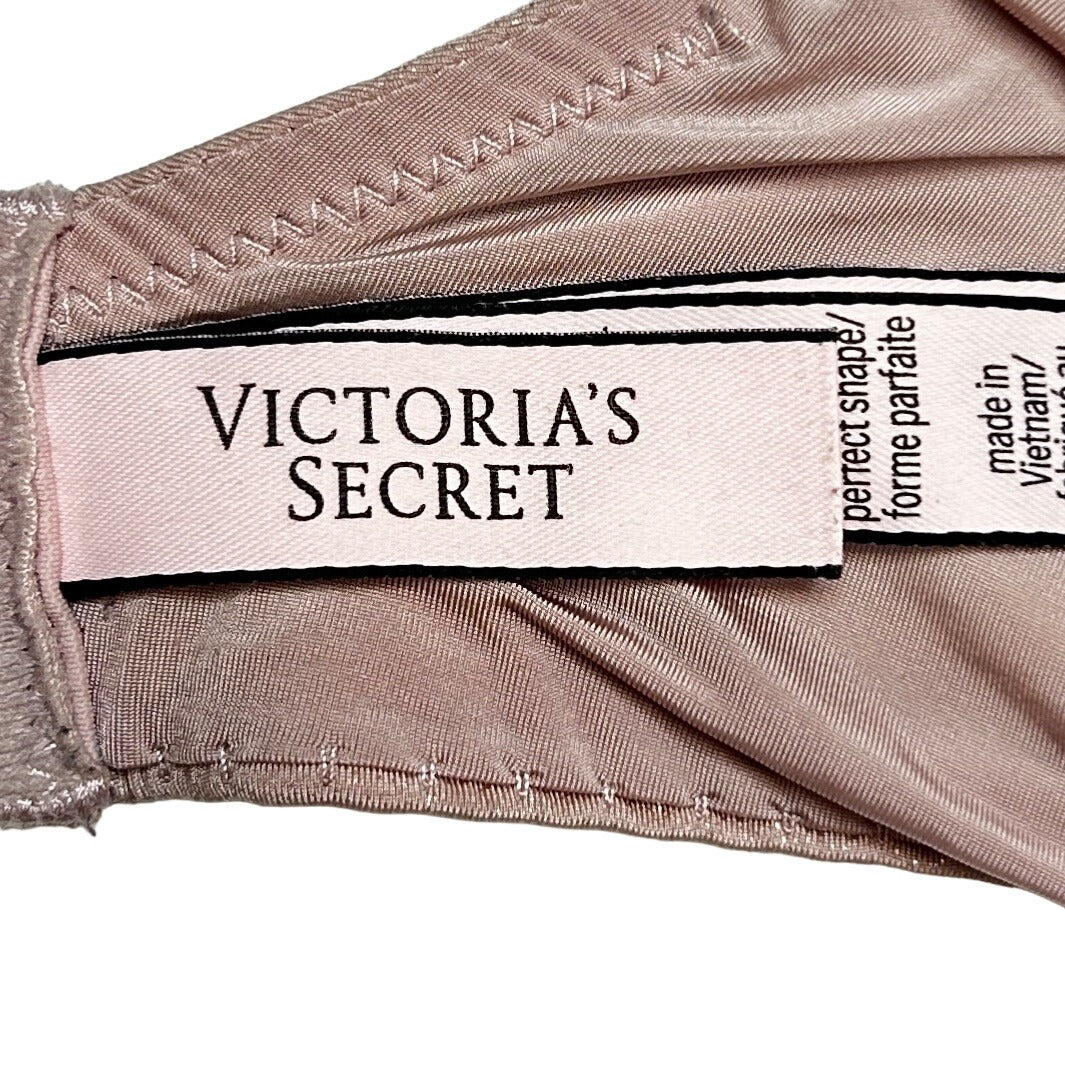 Victorias Secret 34DDD Perfect Shape Bra Sweet Cream Nude Underwire FullCoverage