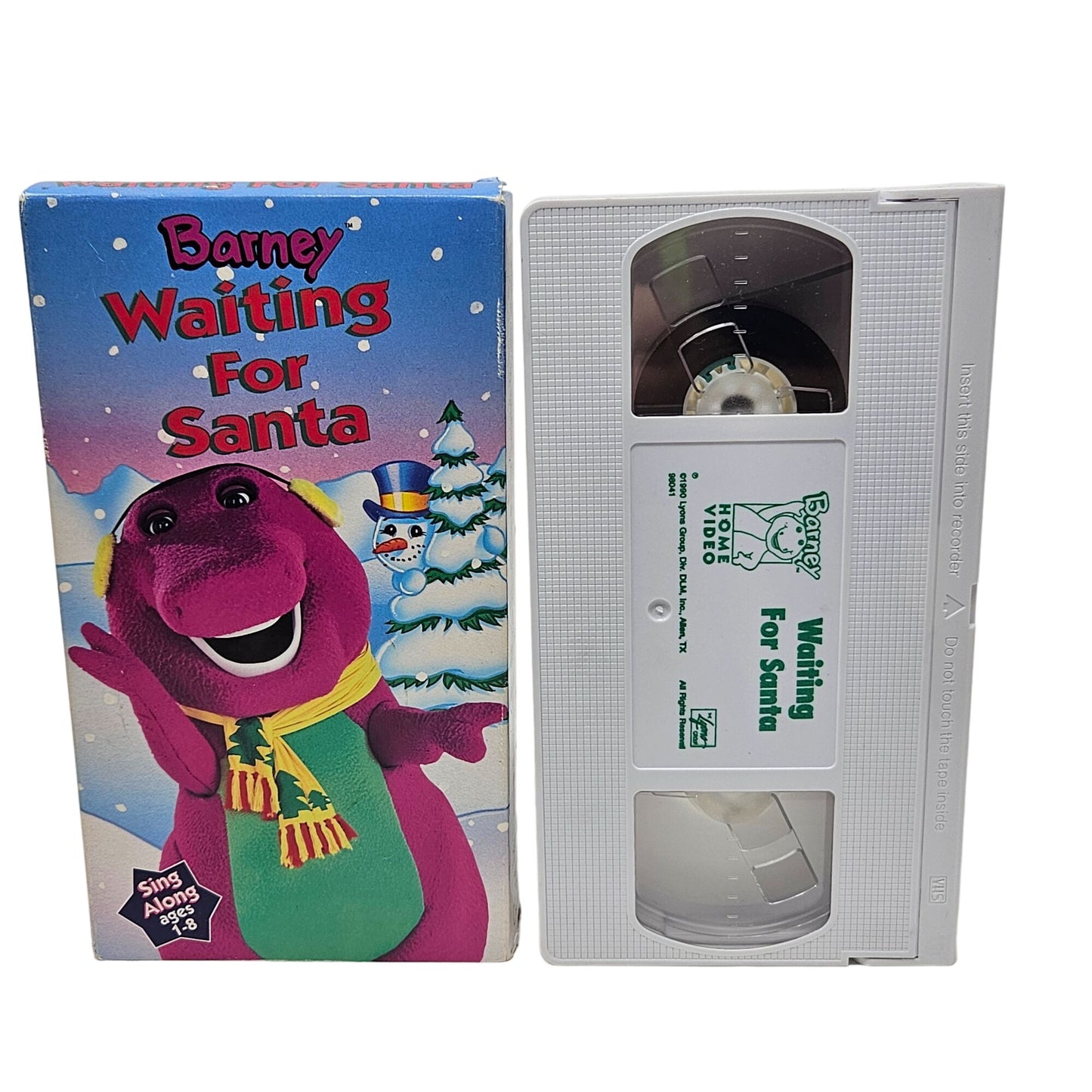 Barney Home Videos VHS Tapes Set of 9 Sing Along Musical Manners Kids TV Show