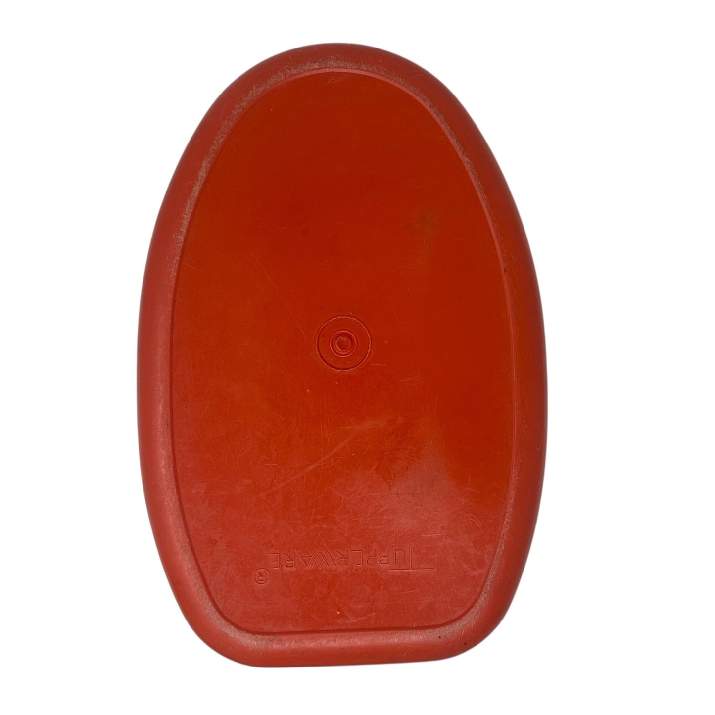 Vtg Tupperware 487 Ham Keeper Paprika Red 3-Piece Set Food Storage Midcentury