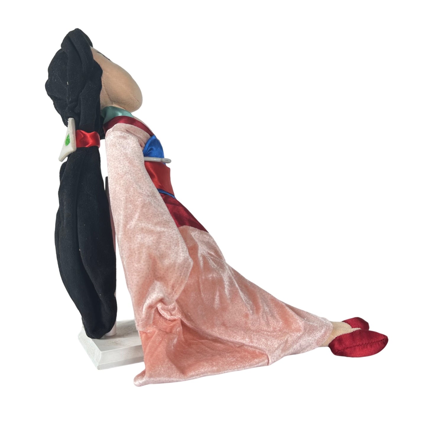 Disney Store Princess Mulan 20" Plush Doll Stuffed Toy Chinese Pink