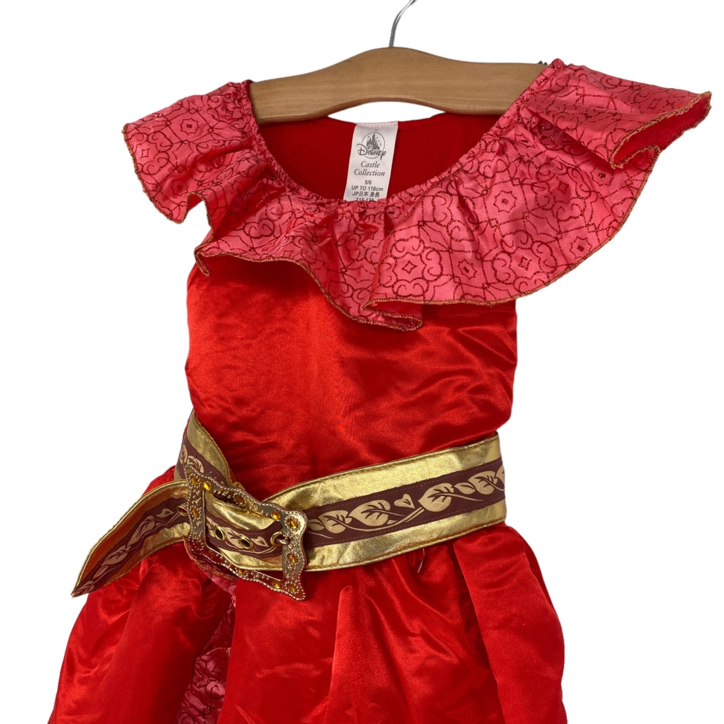 Disney Store Princess Elena of Avalor Costume Dress Gown Child Size 5/6 Costume