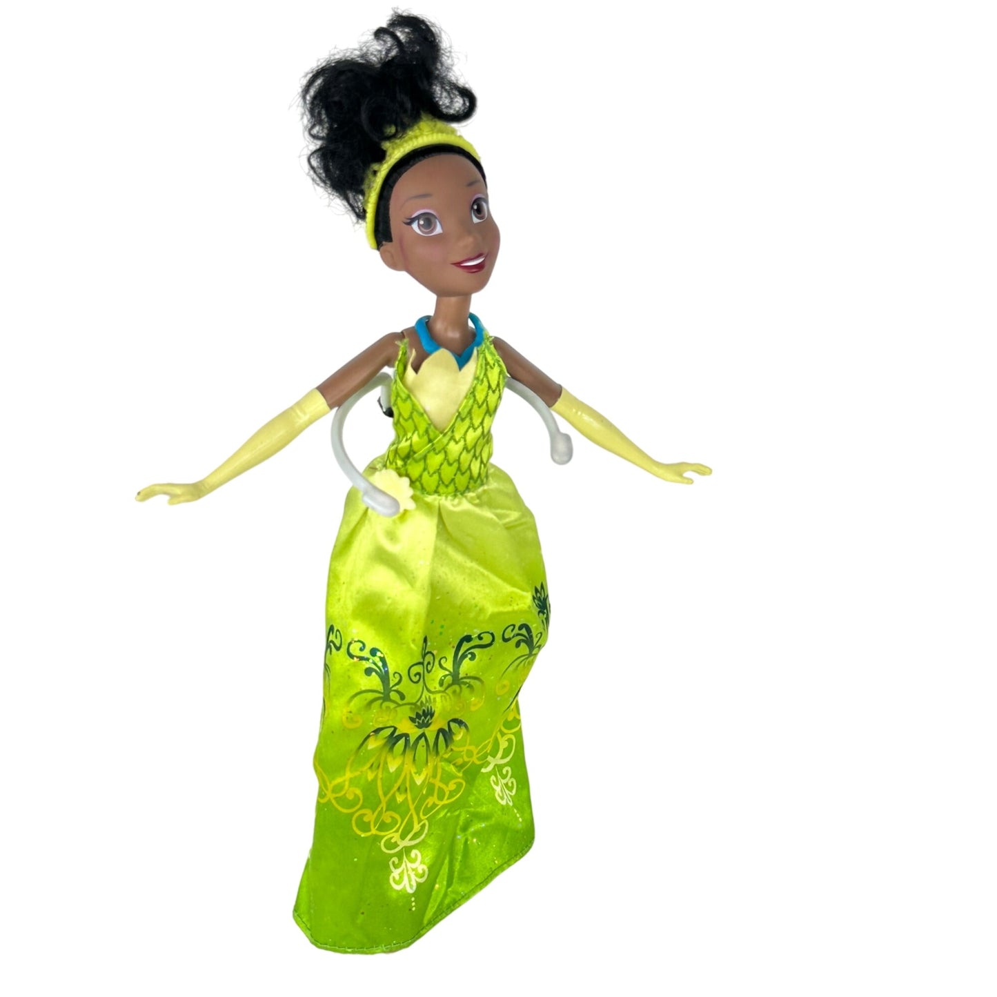 2015 Hasbro Disney Shimmer Princess Tianna Princess And The Frog 12" Doll Toy