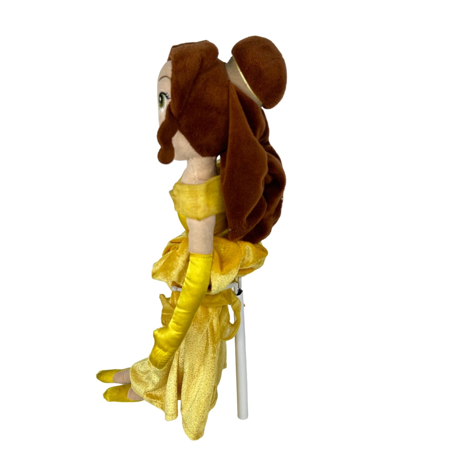 Disney Store 20" Princess Belle Plush Doll Beauty and The Beast Stuffed Toy