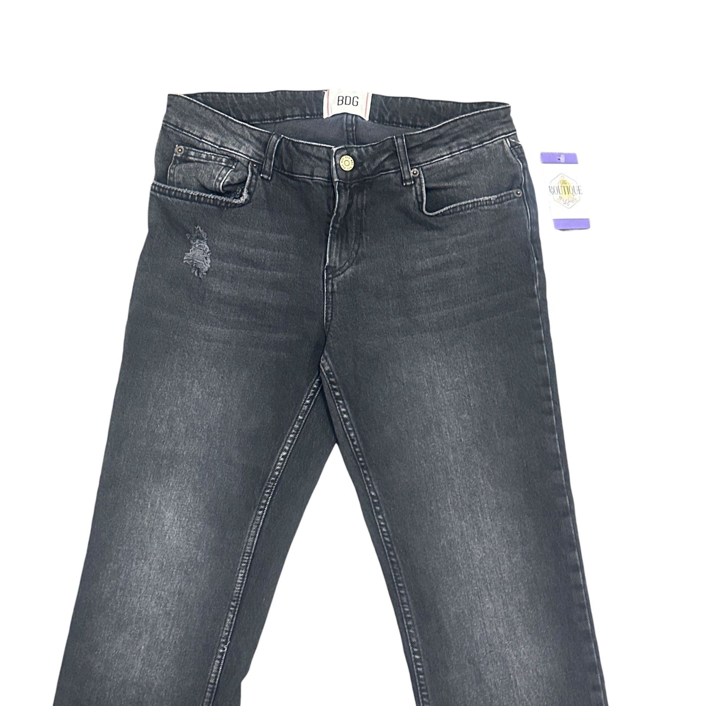 BDG Urban Outfitters Bootcut Jeans Black 33" Inseam Low Rise 29 Normcore Minimal