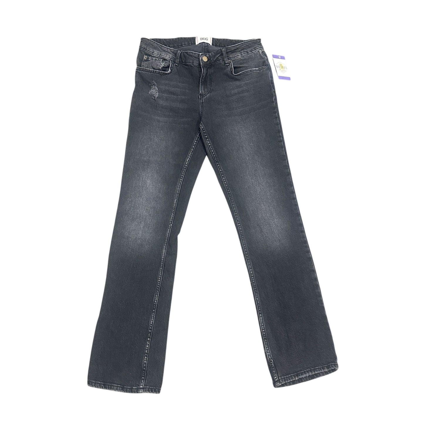 BDG Urban Outfitters Bootcut Jeans Black 33" Inseam Low Rise 29 Normcore Minimal