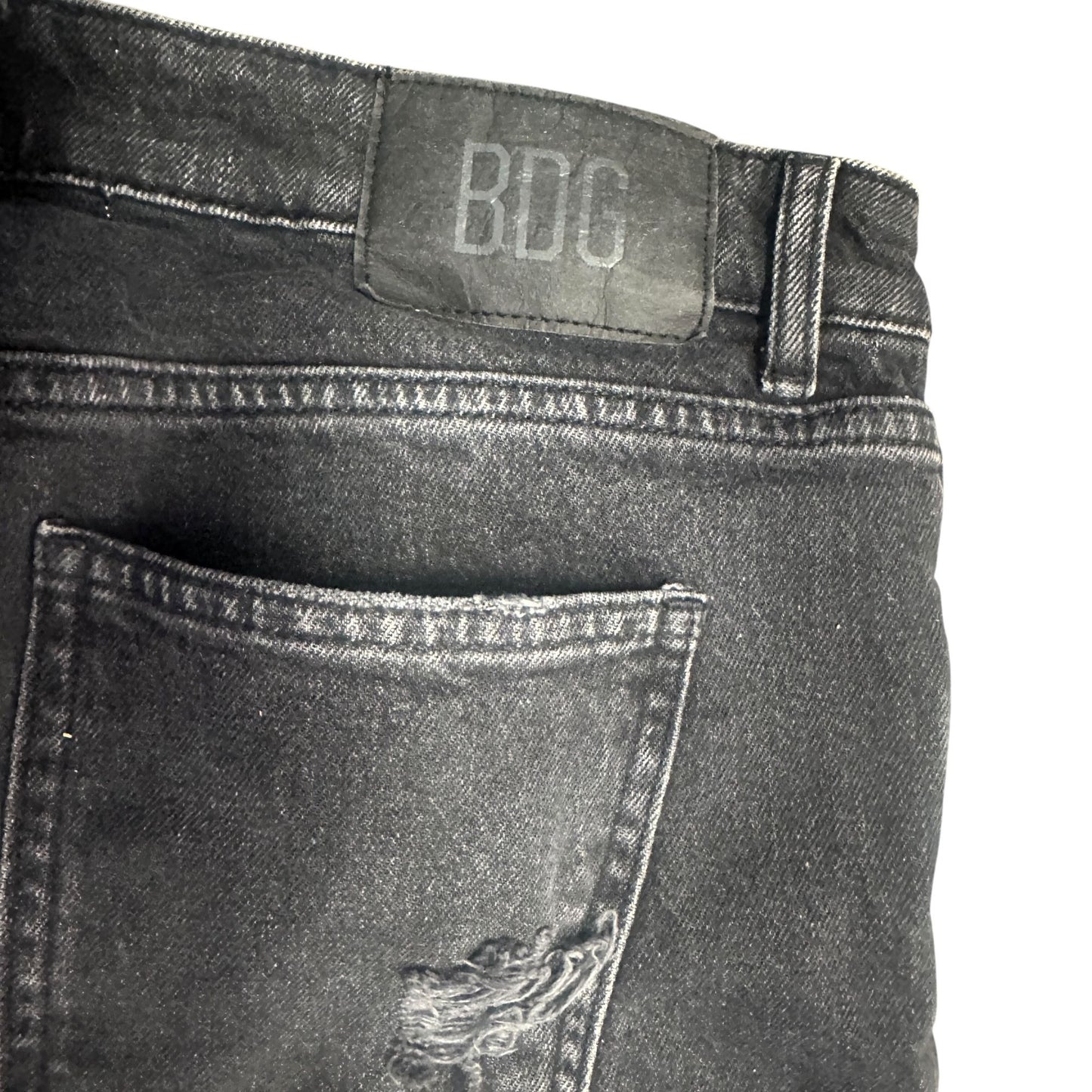 BDG Urban Outfitters Bootcut Jeans Black 33" Inseam Low Rise 29 Normcore Minimal