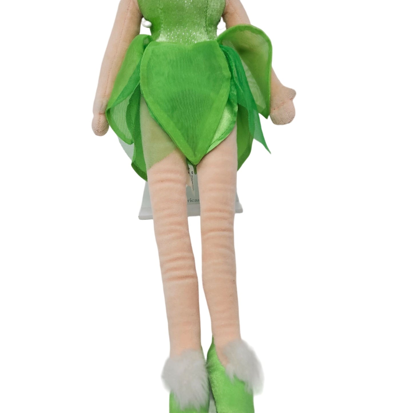 Disney Store 22" Stuffed Plush Tinkerbell Doll Girls Toy Peter Pan Fairy