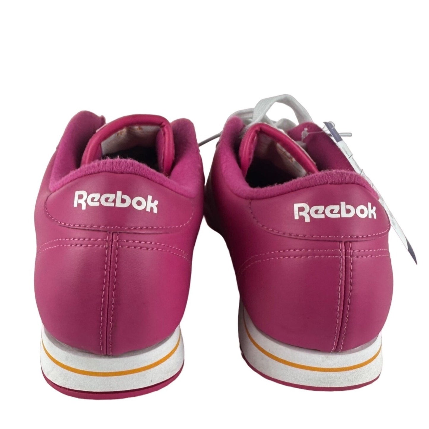 Reebok Womens 10 Classic Pink Princess Low Top Athletic Sneakers Shoes Casual