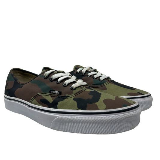 VANS Mens 10 Kyle Walker Pro Skateboard Canvas Sneakers Shoes Camouflage Skater