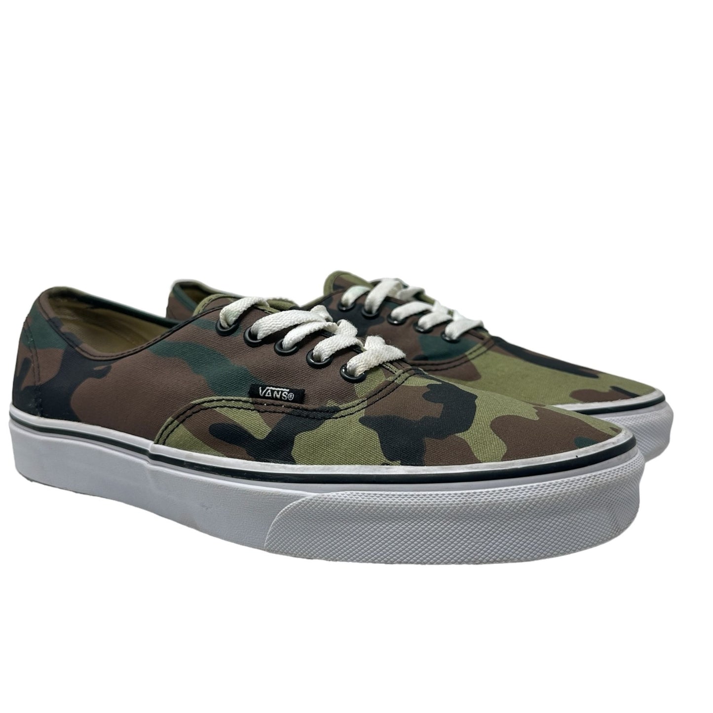 VANS Mens 10 Kyle Walker Pro Skateboard Canvas Sneakers Shoes Camouflage Skater