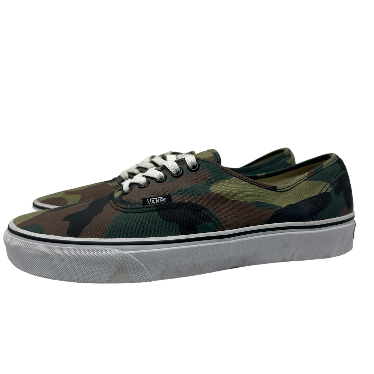 VANS Mens 10 Kyle Walker Pro Skateboard Canvas Sneakers Shoes Camouflage Skater