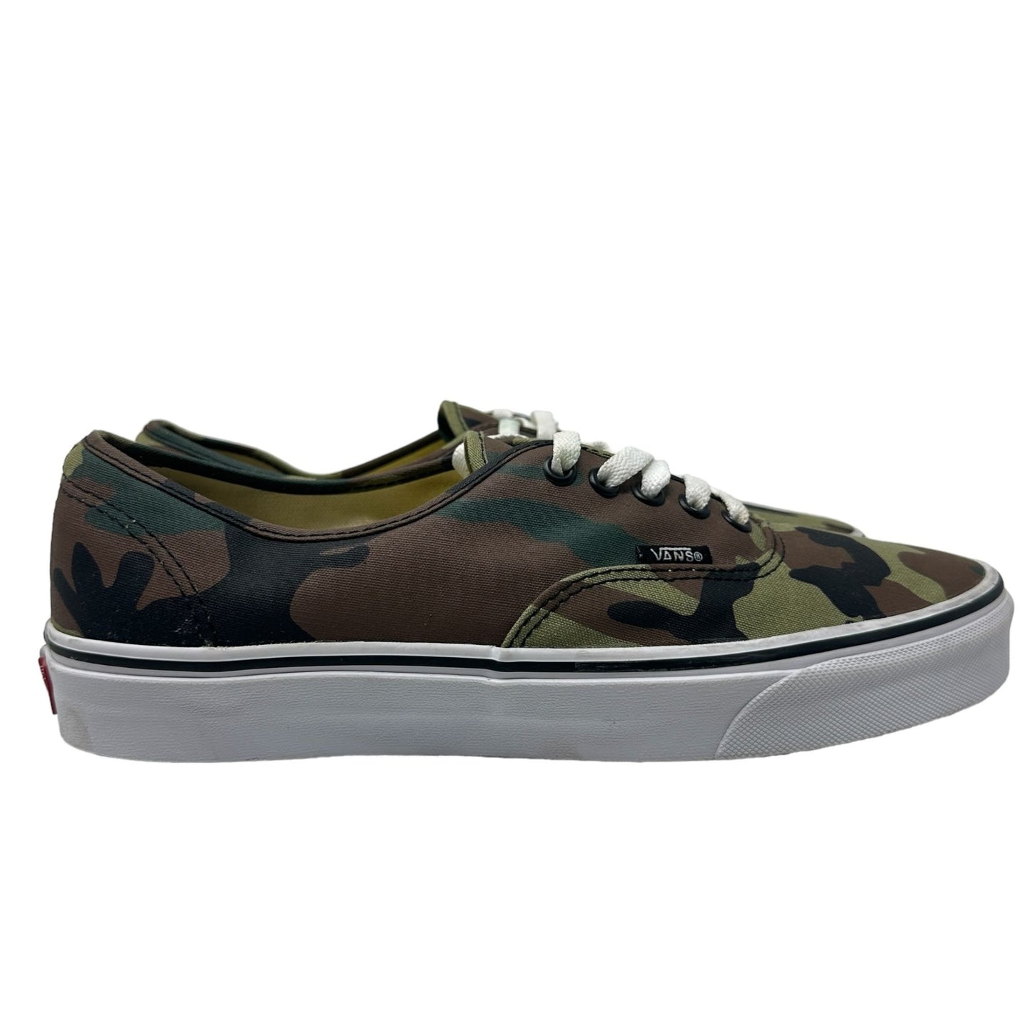 VANS Mens 10 Kyle Walker Pro Skateboard Canvas Sneakers Shoes Camouflage Skater