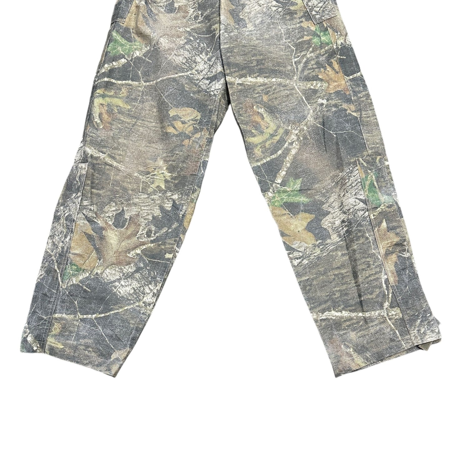 Frogg Toggs Mens L Camo Rain Pants Pull on Hunting Realtree Adjustable Zip Ankle