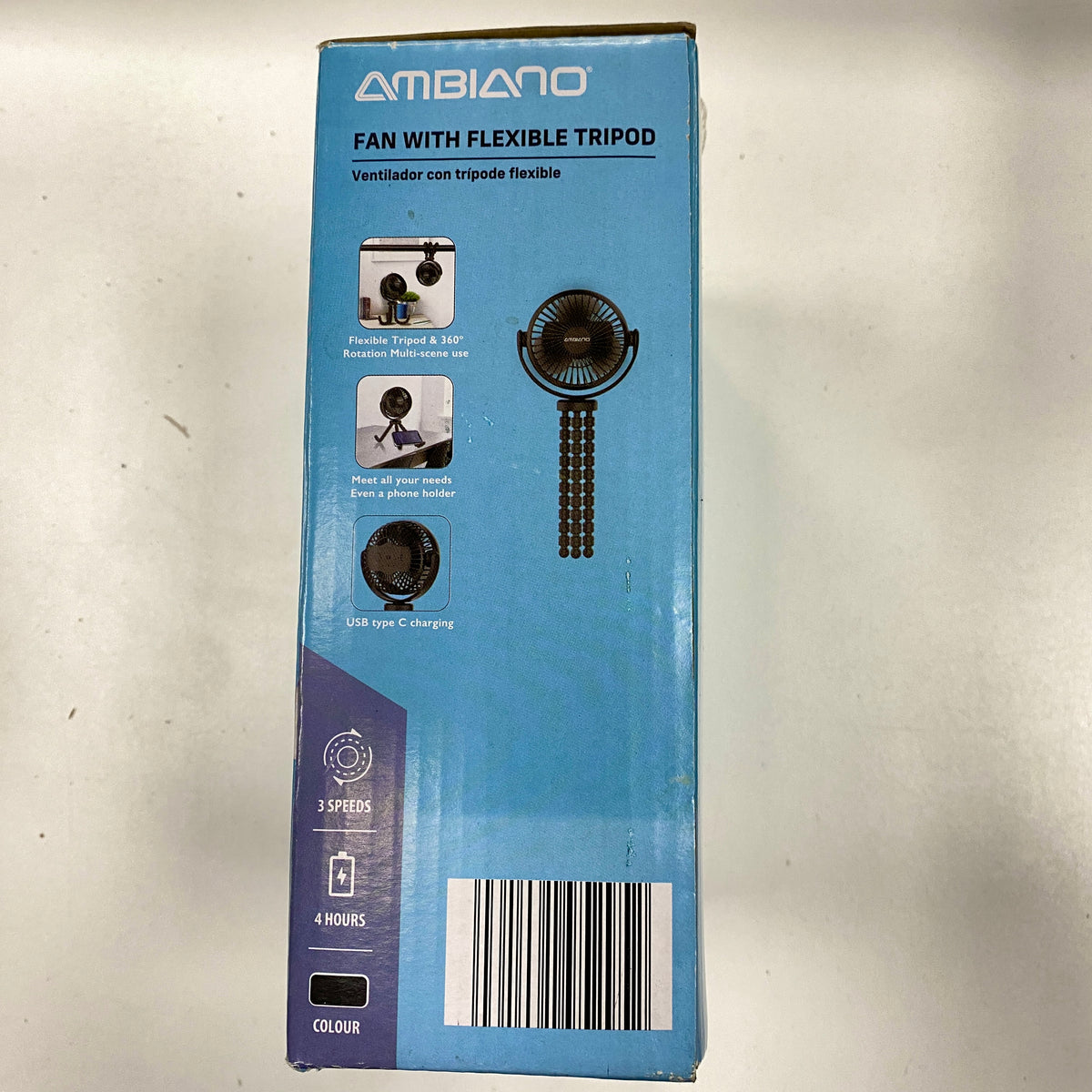 Ambiano Fan With Flexible Tripod