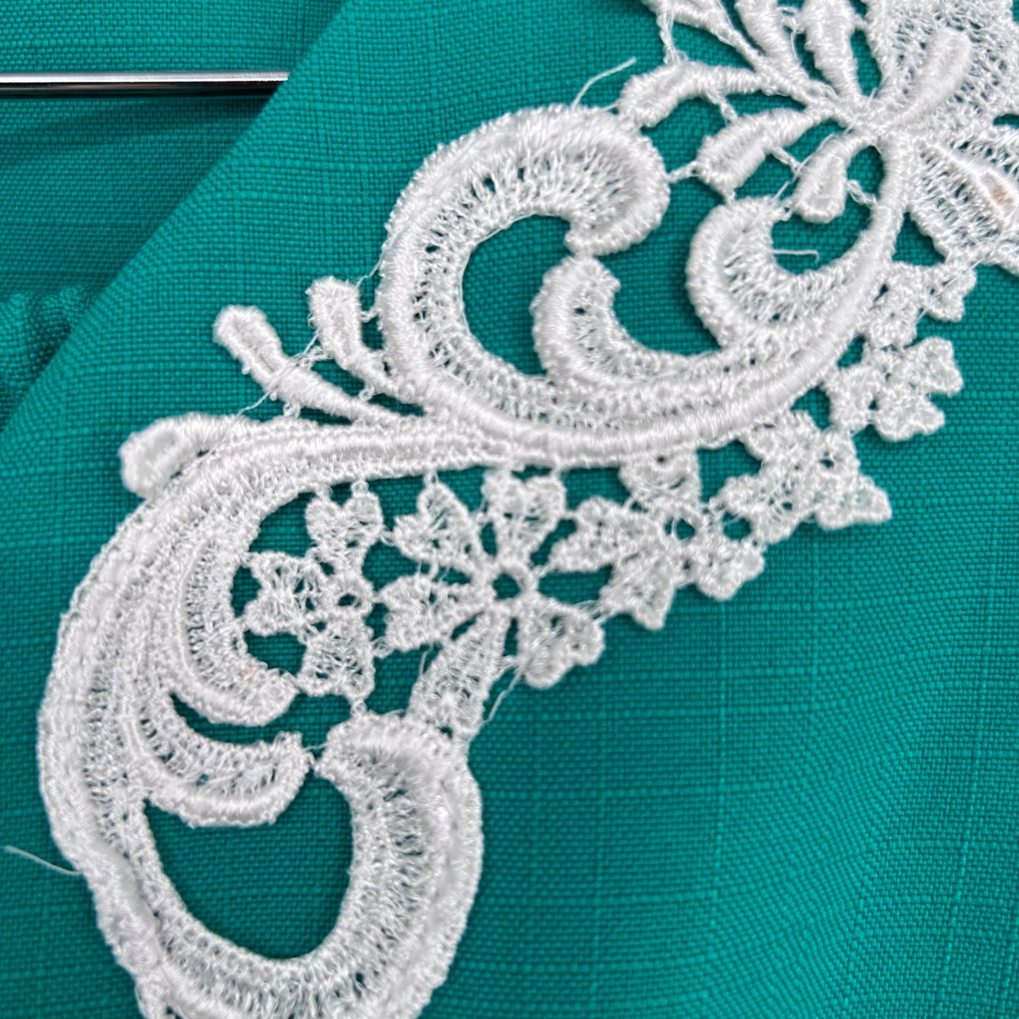 Vtg 80s Good Times 2 Piece Suit Skirt Set 12 Kelly Green Puff Sleeve Secretary