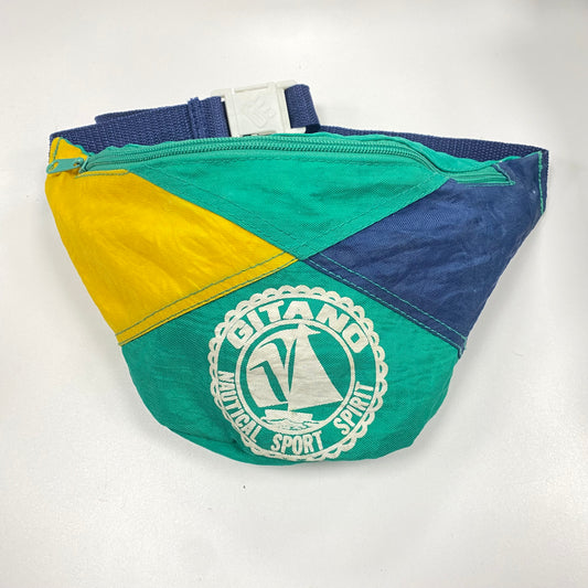 VINTAGE 90s Gitano Nautical Sport Spirit Waist Fanny Pack