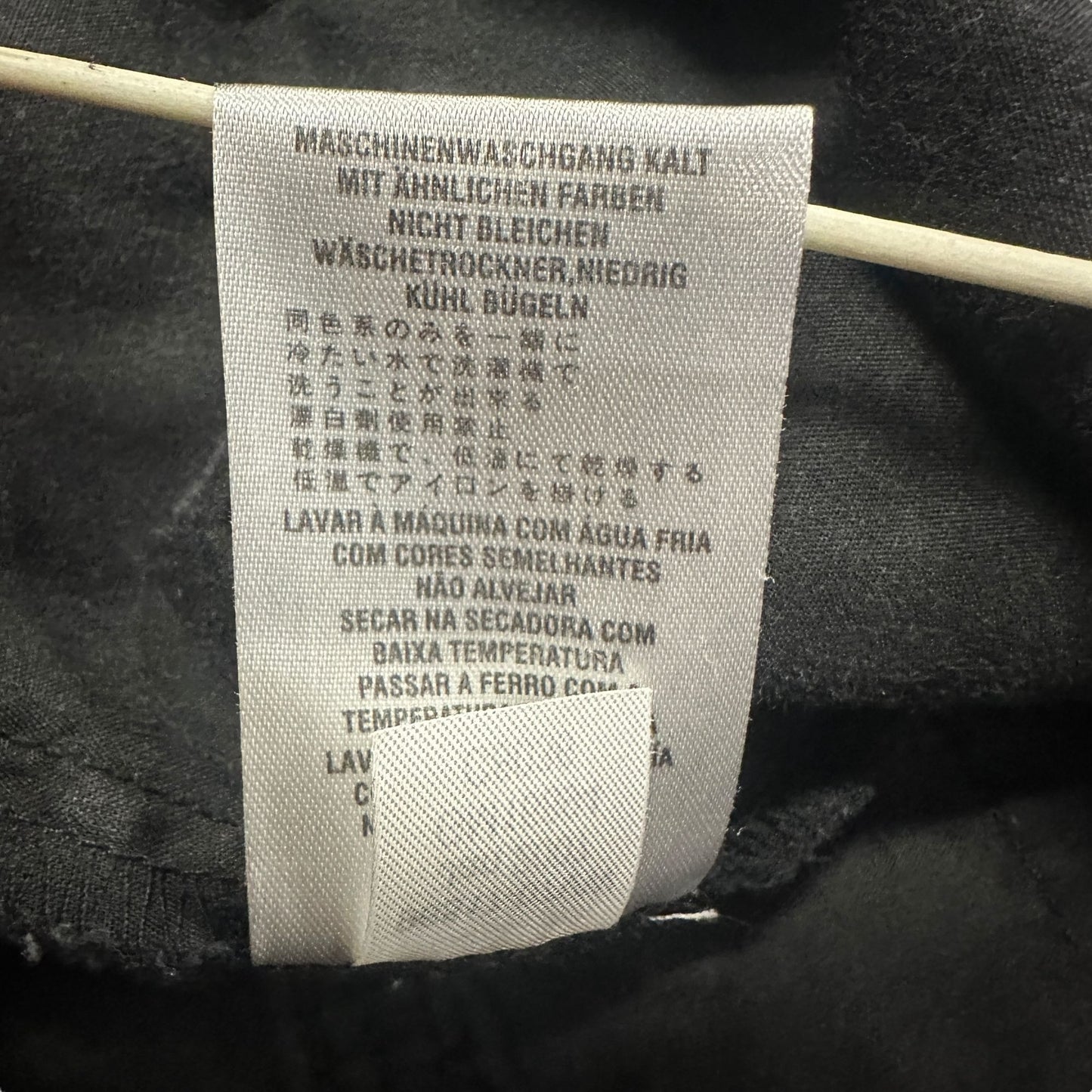 Harley Davidson Womens 12 Black Convertible Cargo Capri Pants Bottom Tie Pockets