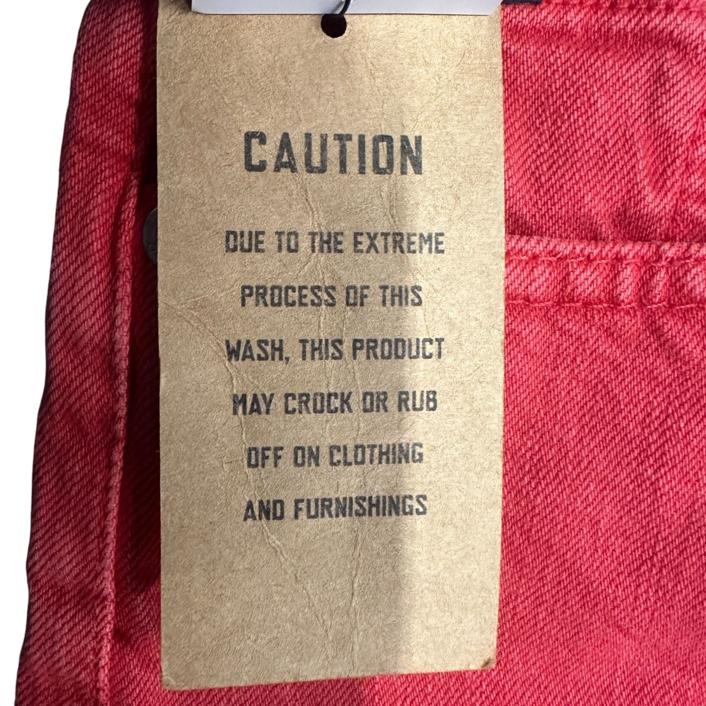 NWT Polo Ralph Lauren Womens 26 Callen High Rise Slim Red Jeans Button Fly