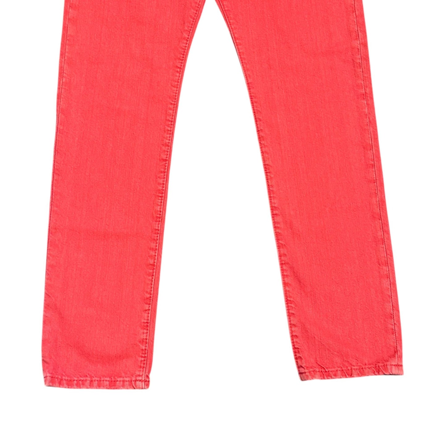 NWT Polo Ralph Lauren Womens 26 Callen High Rise Slim Red Jeans Button Fly