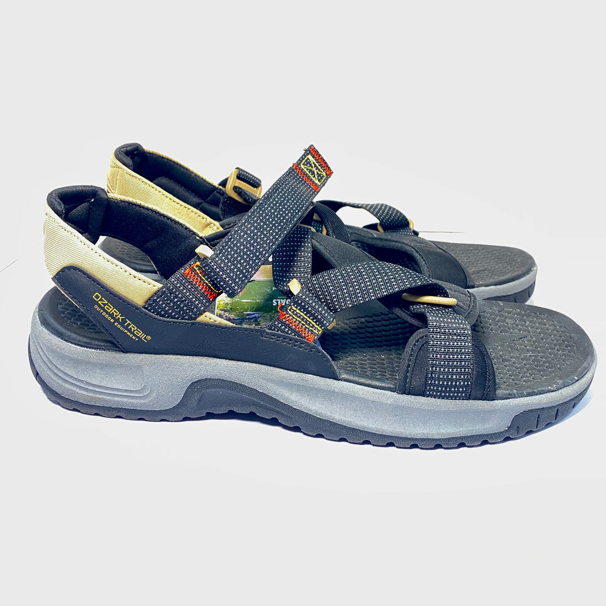 Ozark Trail Men’s Sandal Size 13 Adjustable Comfort Footbed Rugged Outsole