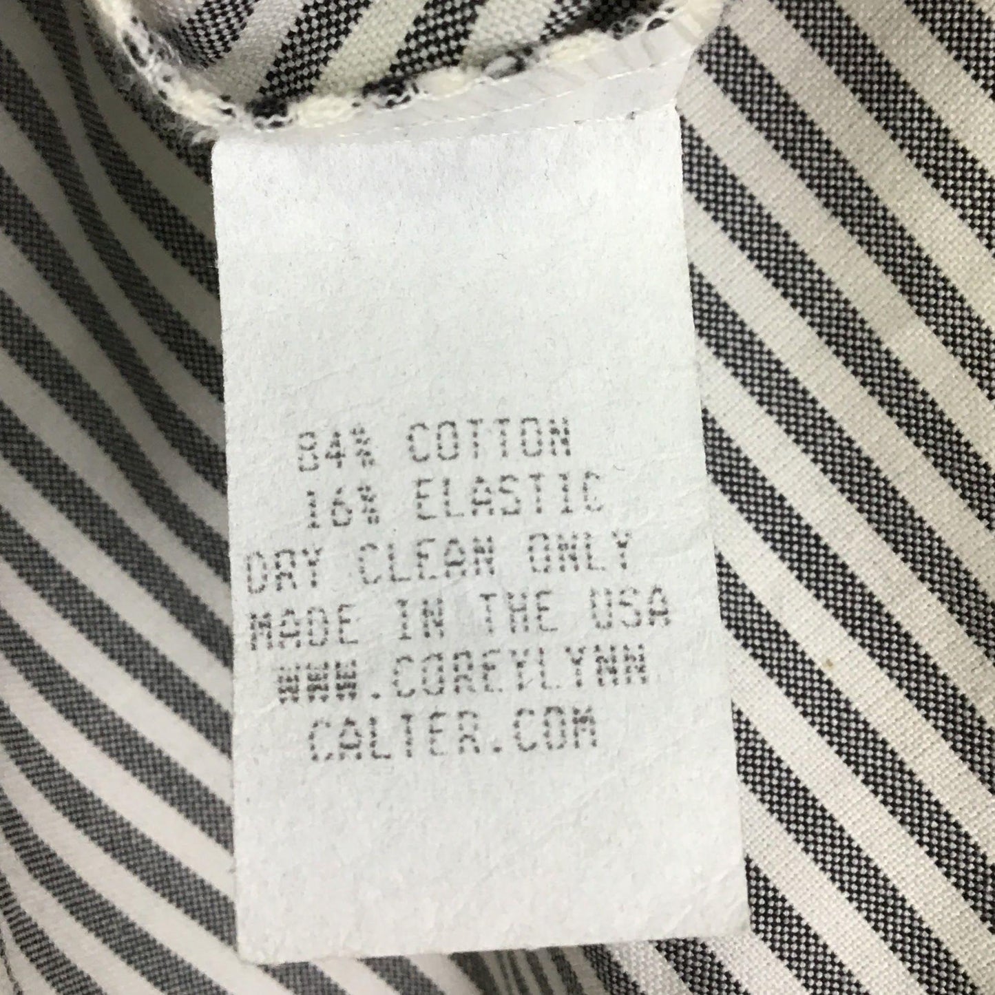 Corey Lynn Calter Skirt Pleated ALine Gray Stripe Anthropologie Modern Preppy 8