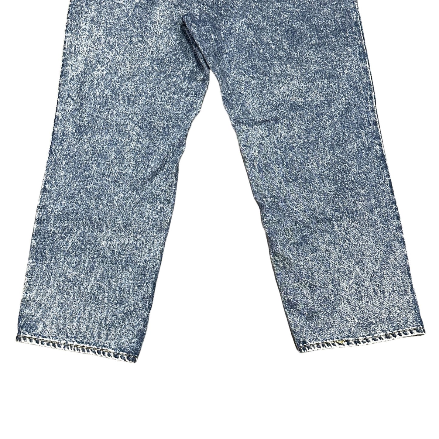 Vtg Lee Acid Wash Jeans 44x30 United Garment Workers USA 90s Y2K Grunge Normcore