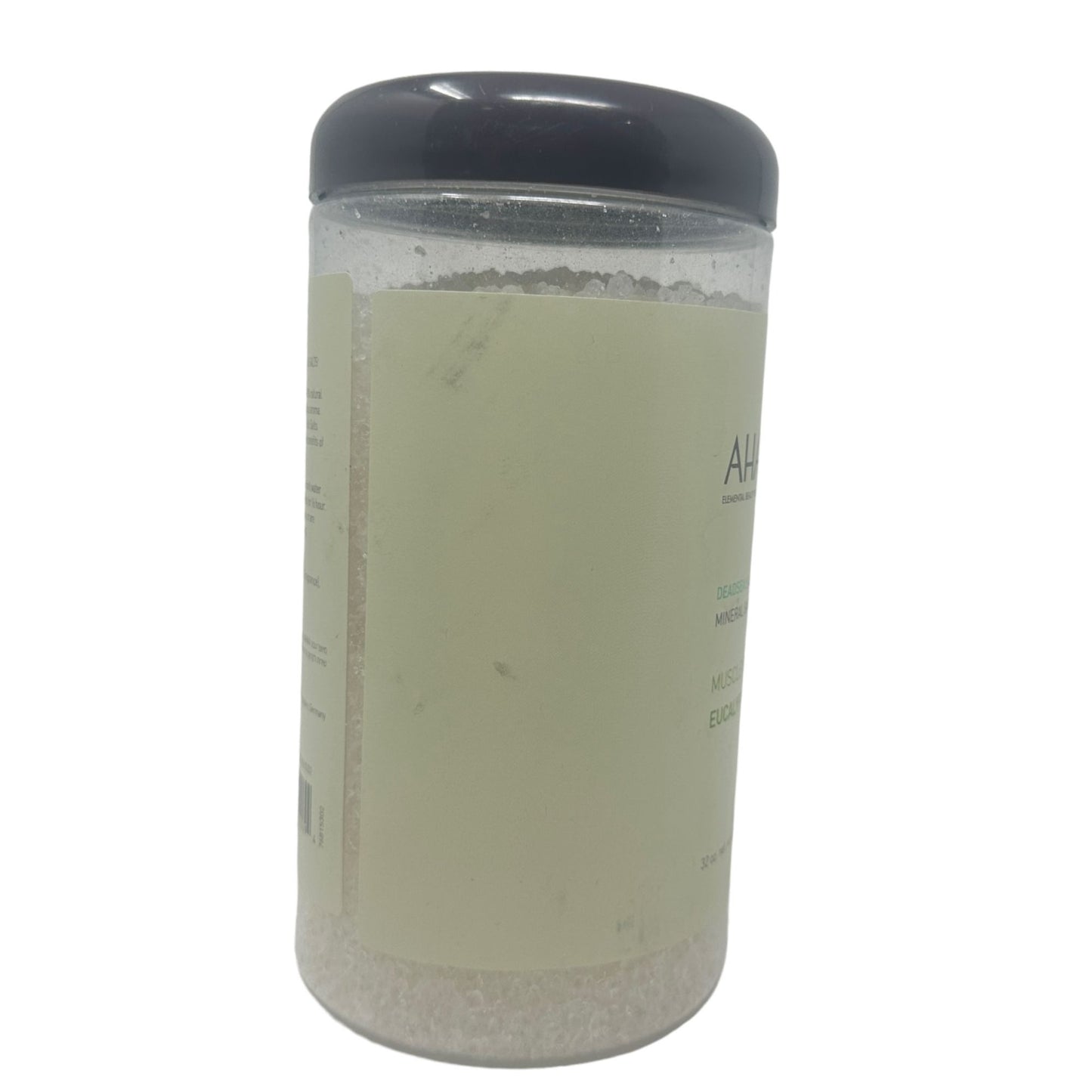 AHAVA Dead Sea Salt Mineral Bath Salt - Muscle Soothing Eucalyptus 32 Oz 907 g