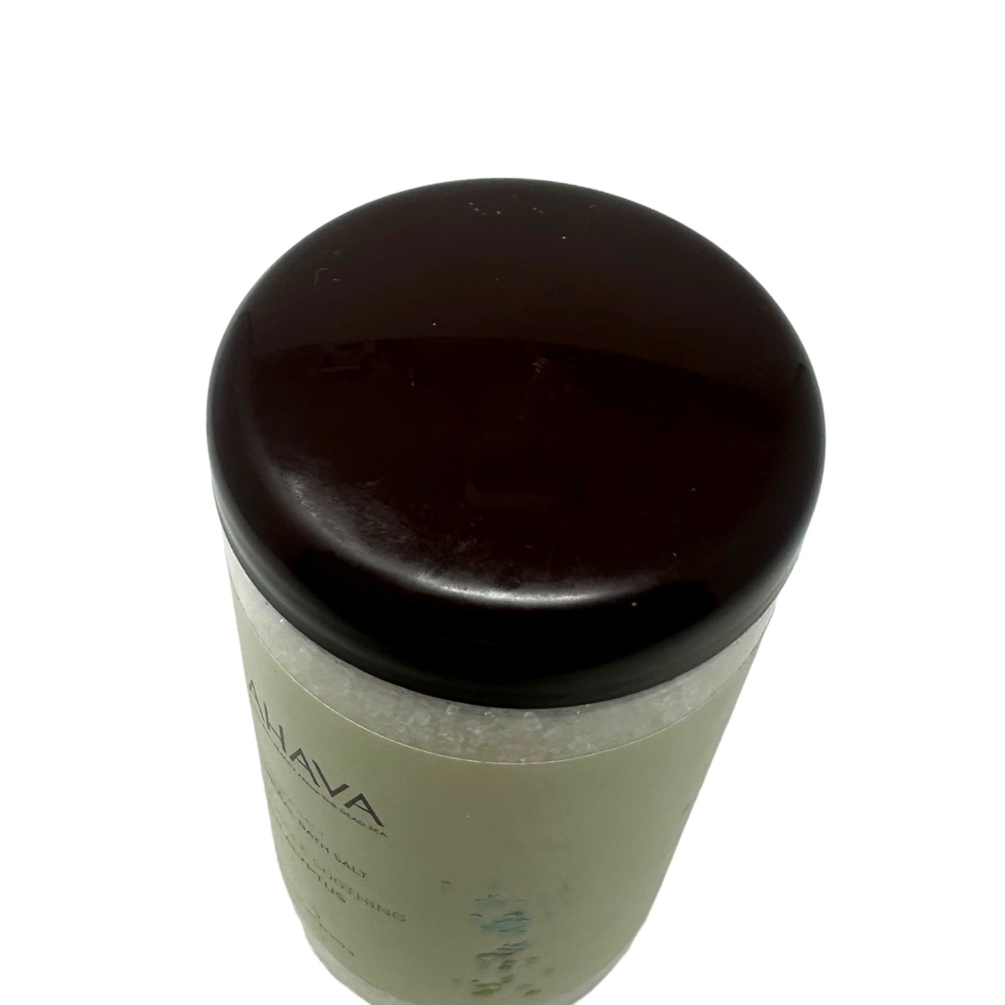 AHAVA Dead Sea Salt Mineral Bath Salt - Muscle Soothing Eucalyptus 32 Oz 907 g